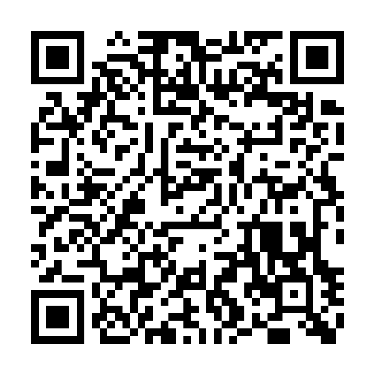 Código QR del registro de personeros